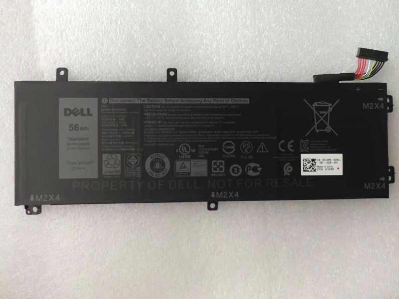 V0GMT Battery Replacement For Dell G7 17 7700 XPS 0NYD3W VOGMT 4K1VM - Click Image to Close