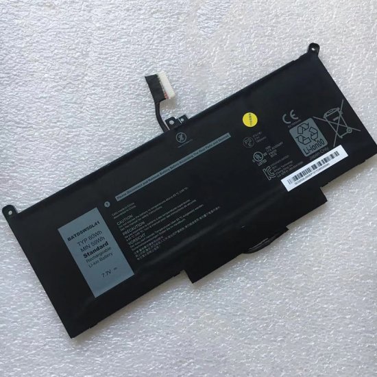 BATDSW50L41 Battery Replacement For Dell BATDW5L41 7.7V 60Wh