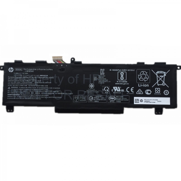 HP SD03XL Battery Replacement L84394-005 HSTNN-OB1R L84357-AC1 - Click Image to Close