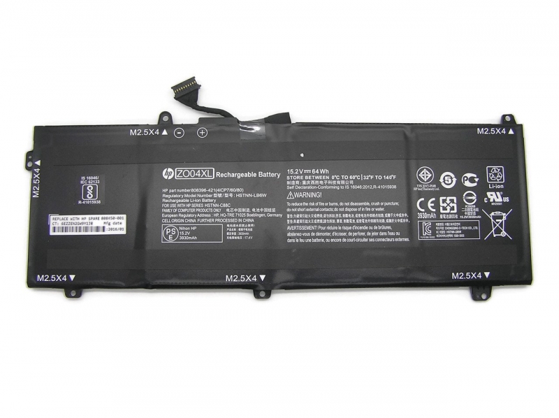 HSTNN-LB6W Battery For HP ZO04064XL 808450-001 ZO04 808450-002 808396-421 ZO04XL - Click Image to Close