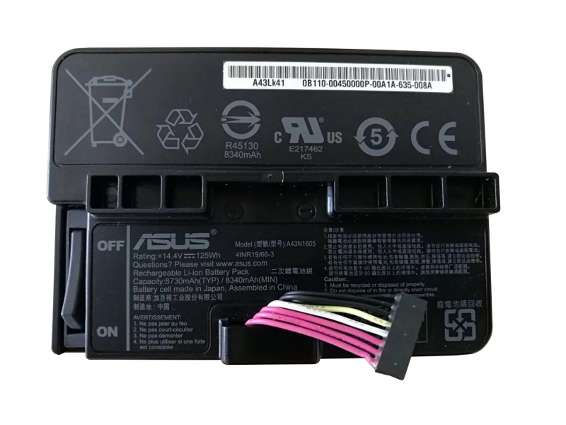 A43N1605 Battery For Asus A43Lk41 0B110-00450000P 14.4V 125Wh 4INR19 66-3 - Click Image to Close