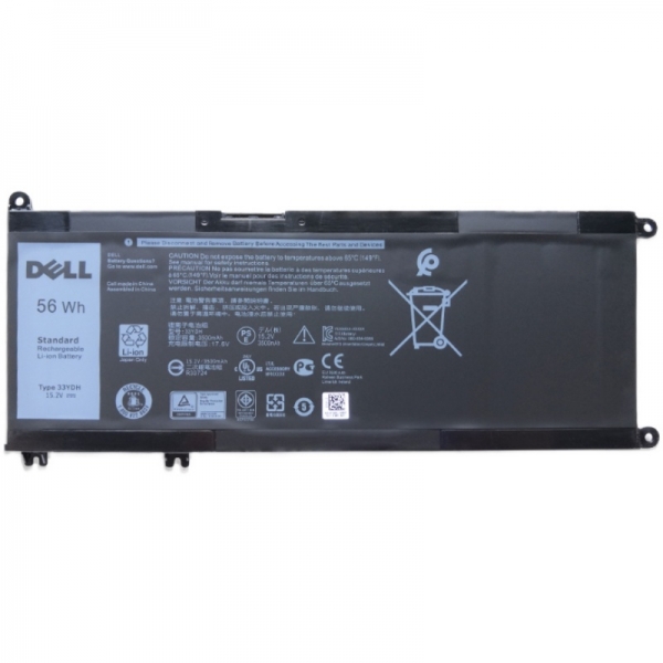 33YDH Battery For Dell Ins 15-5580 Ins 15-7577 Ins 15GD Ins 15PD Ins 15PR Ins 17PD - Click Image to Close