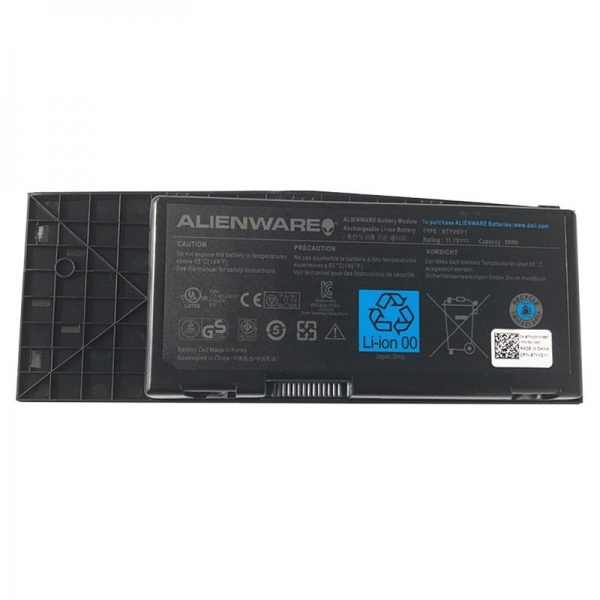 BTYVOY1 Battery 5WP5W C0C5M 7XC9N 318-0397 For Dell Alienware M17x R3 M17x R4 - Click Image to Close