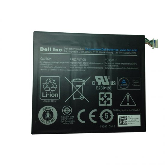 BTYGAL1 Dell Streak 10 Pro Tablet T03G Battery 0KGNX1