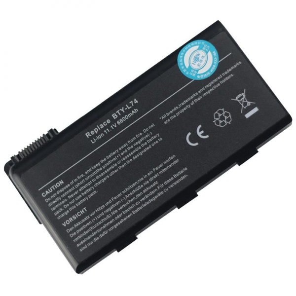 BTY-L75 Battery Replacement For MSI CR610 CR620 CR630 CR720 CX610 CX620 CX630 CX720 - Click Image to Close