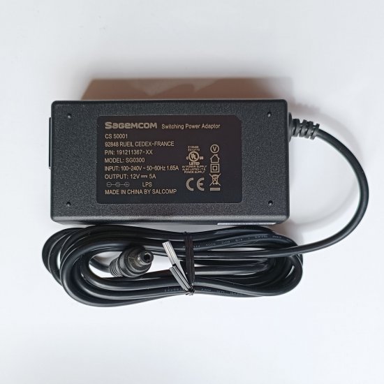 12V 5A Replace AC Adapter Power Supply For Xfinity Comcast XG1V1 XG1V3 RNG150N PR150BNC PR150BNM