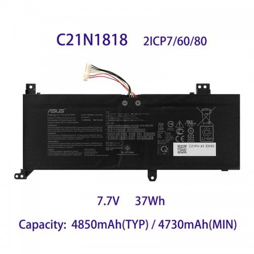 B21N1818-2 Battery Replacement For Asus VivoBook 15 X512UF X512FA X512UB