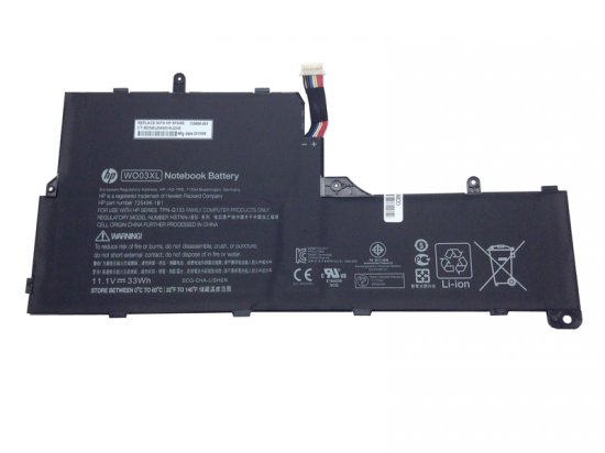 HP WO03XL Battery 725606-001 HSTNN-DB5I HSTNN-IB5I Fit Split X2 13-M 13-P X2