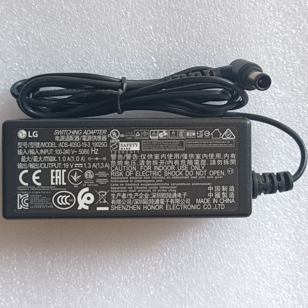 LG 23ET63B 23ET63B-W 23ET63V Monitor AC Adapter Power Supply 19V 1.3A - Click Image to Close