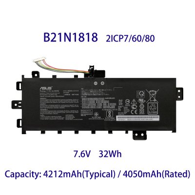 B21N1818 Battery Replacement 0B200-03190400 For Asus X512C X512UB X512UF X512UA