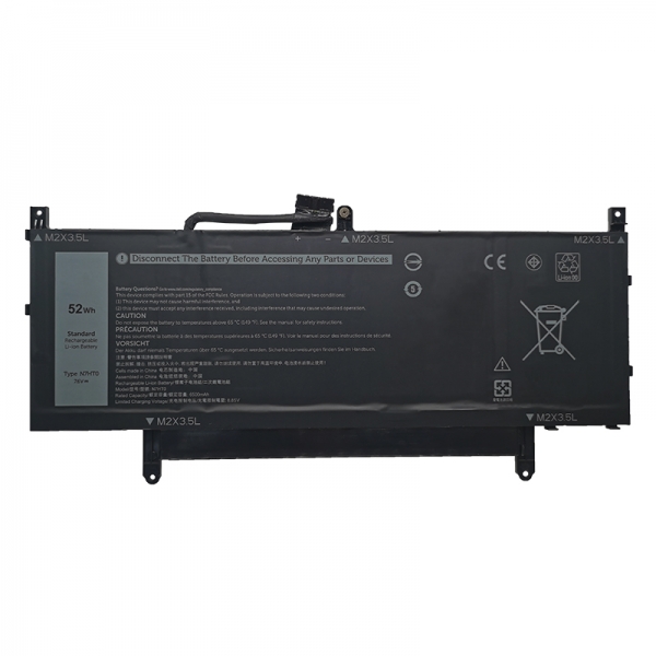 N7HTO Battery Replacement For Dell Latitude 15 9510 2-in-1 N7HT0 08NFC7 - Click Image to Close