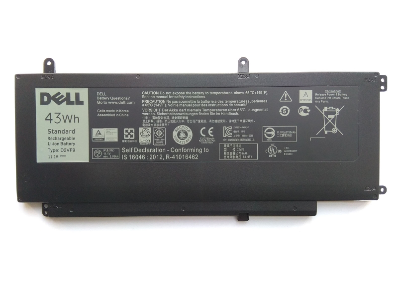 D2VF9 Battery 0PXR51 0YGR2V For Dell Inspiron 15 7547 Vostro 14-5459D - Click Image to Close