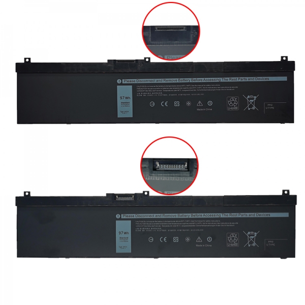 NYFJH Battery 97Wh For Dell Precision 7530 7730 CJ18V 451-BCGI 0WNRC 0VRX0J - Click Image to Close