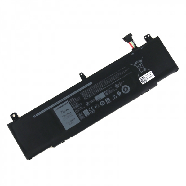 TDW5P Battery V9XD7 For Dell Alienware 13 ALW13C D2508 D2503S D2506S D2715S - Click Image to Close