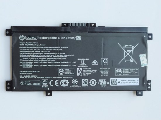 HSTNN-LB7U HSTNN-UB7I HSTNN-LB8J Battery For HP LK03048XL LK03055XL 916814-855