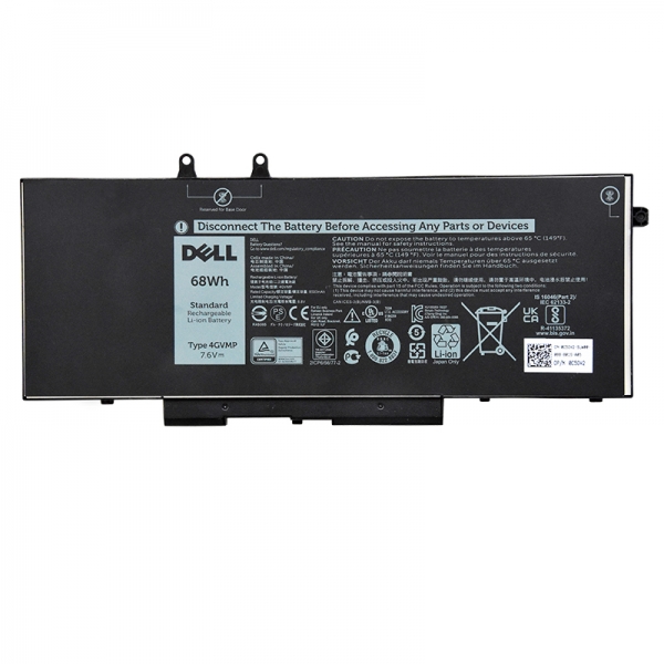 4GVMP Battery C5GV2 X77XY 0C5GV2 For Dell Latitude 5500 Precision 3540 I7590-7117BLK-PUS - Click Image to Close