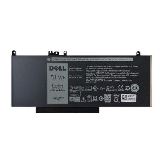 G5M10 Battery YM3TC F5WW5 WYJC2 For Dell Latitude E5450 E5550