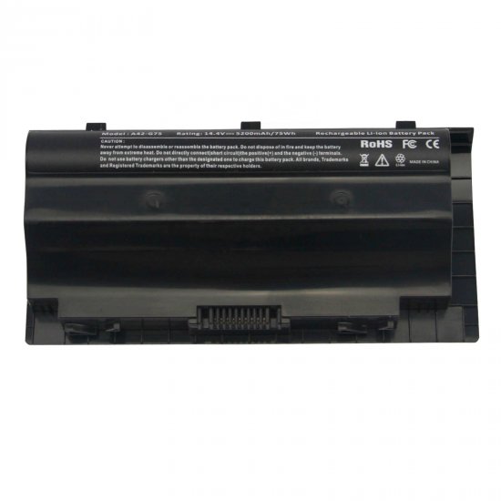 A42-G75 Battery For Asus G75VX G75VW G75VM 0B110-00070000 90-N2V1B1000Y