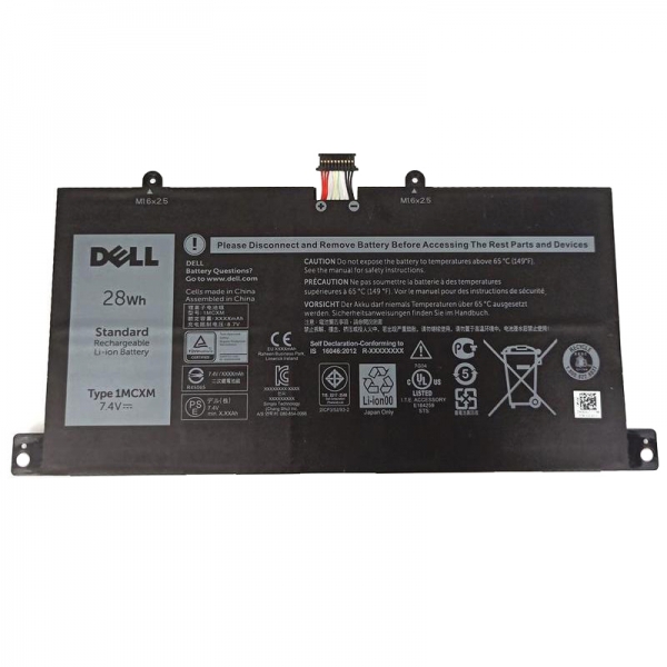 1MCXM Battery 0G3JJT 0PKG3N For Dell Tablet PC PKG3N G3JJT - Click Image to Close