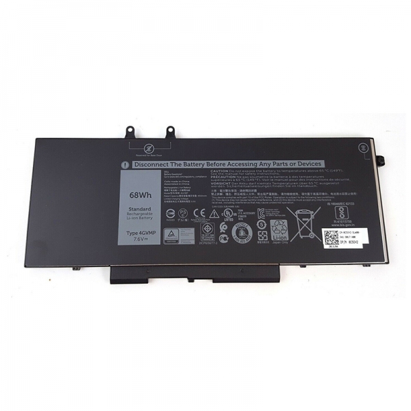 4GVMP Battery Replacement For Dell 9JRYT WJDPW 7.6V 68Wh 8500mAh - Click Image to Close