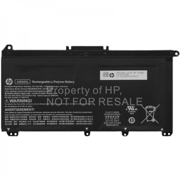 HP UG04XL Battery L71607-005 HSTNN-IB9B L71493-1C1 UG04046XL - Click Image to Close