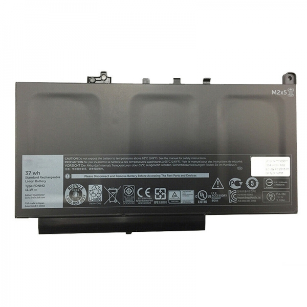 PDNM2 Battery Replacement 0579TY 0F1KTM For Dell Latitude E7270 E7470 - Click Image to Close