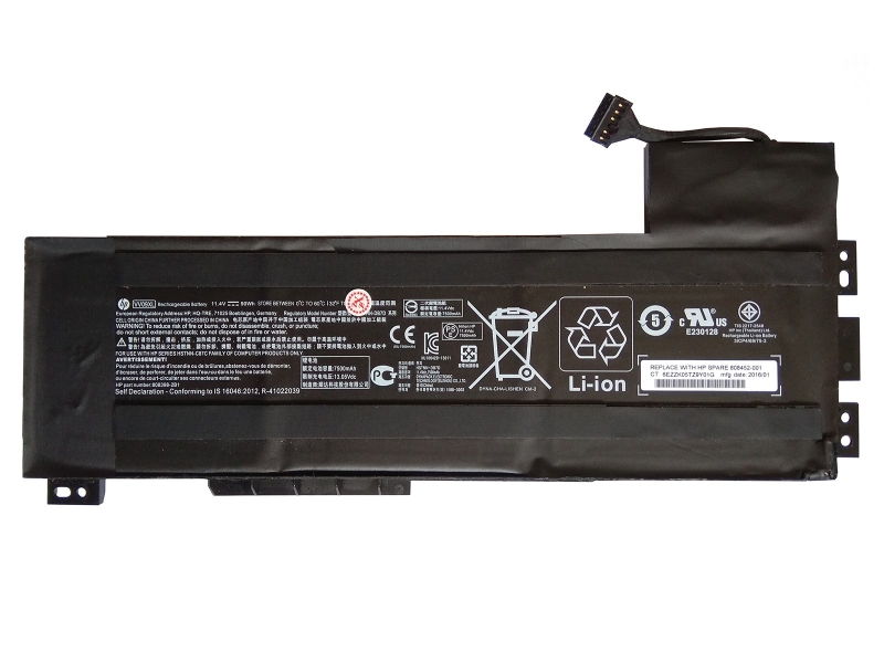 HP VV09XL Battery 808398-2C2 For ZBook 15 G4 - Click Image to Close