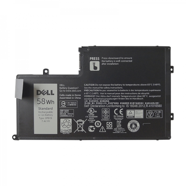 0PD19 Dell Latitude 3450 Battery 086JK8 58DP4 86JK8 - Click Image to Close