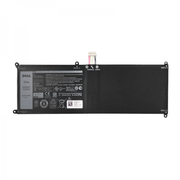 7VKV9 Battery V55D0 9TV5X For Dell XPS 12 9250 Latitude 12 7275 09TV5X 0V55D0 - Click Image to Close