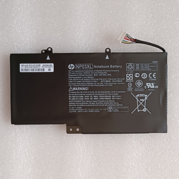 HSTNN-LB6L Battery For HP 761230-005 NP03043XL 760944-421 NP03XL - Click Image to Close