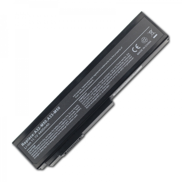 A32-M50 A32-N61 A33-M50 A32-X64 Battery Replacement For Asus G50 G51 M50 M60 N43 N61 - Click Image to Close