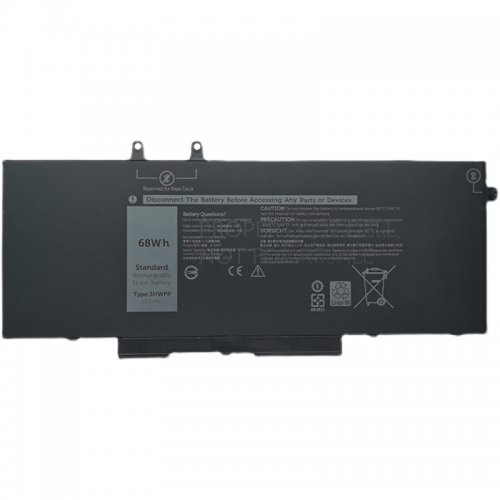 3HWPP Battery Replacement For Dell 3PCVM YPVX3 15.2V 68Wh 4250mAh