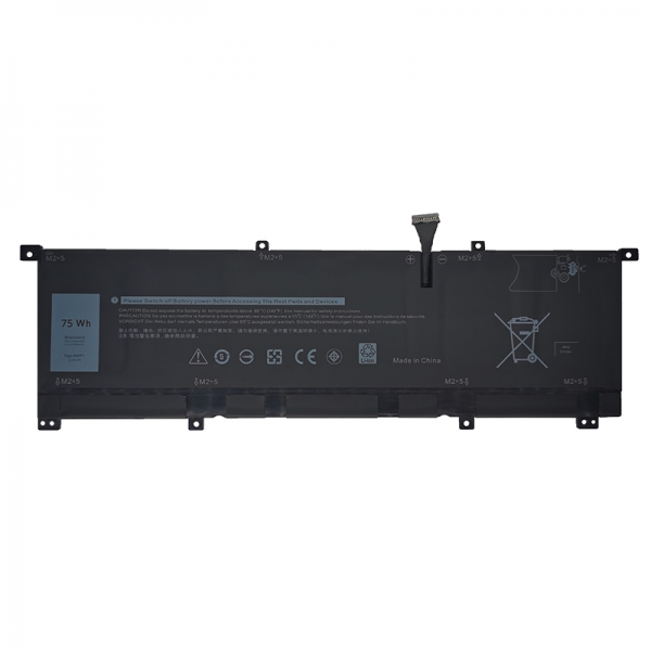 8N0T7 Battery Replacement For Dell Precision 5530 XPS 15 9575 P73F - Click Image to Close