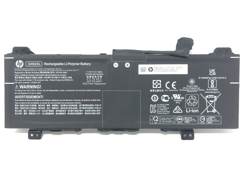 L75783-005 Battery For HP HSTNN-UB7V HSTNN-IB9C L75253-271 Fit Chromebook 14a - Click Image to Close