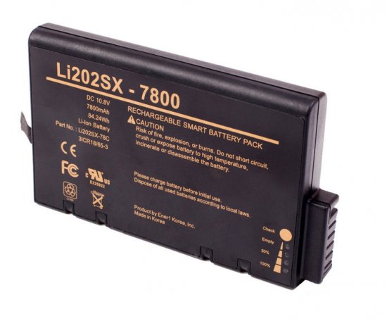 LI202SX-7800 Battery Replacement For TSI AEROTRAK APC 9510-02 DUSTTRAK II 530EP