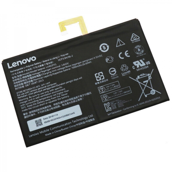 L14D2P31 Battery For Lenovo A10-70F A10-70 A10-70L Tab 2 TB2-X30 TB2-X30M - Click Image to Close