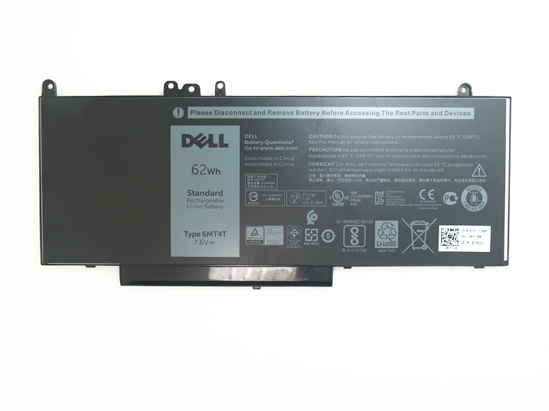 6MT4T Battery 7V69Y CHWGG For Dell Latitude E5270 E5470 E5570 Precision 15 3510 - Click Image to Close