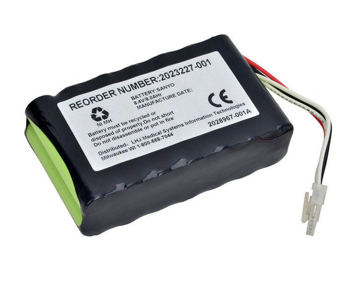 2023227-001 2023852-029 N1082 AMED2250 Battery Replacement For GE Dash 2500 1800 - Click Image to Close