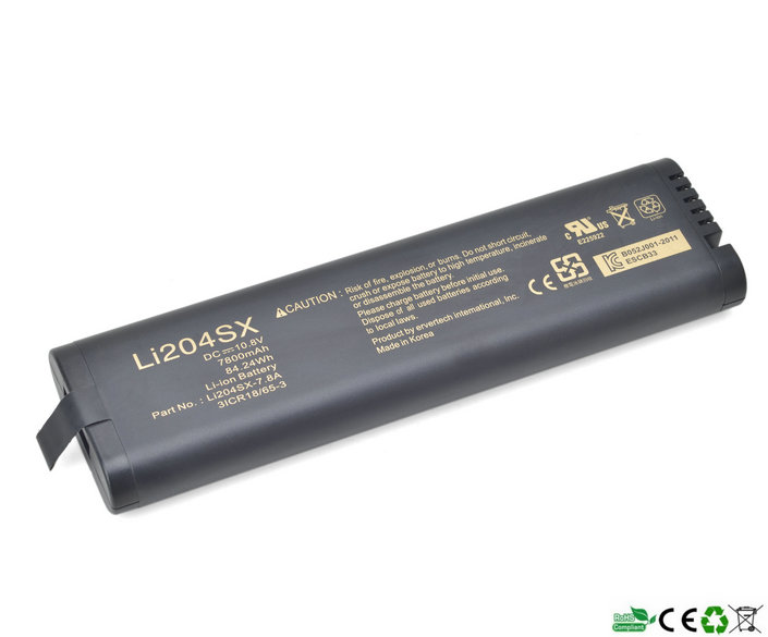 LI204SX Battery Replacement For LI204SX-60 LI204SX-66 A6188-67004 GPDR204 - Click Image to Close